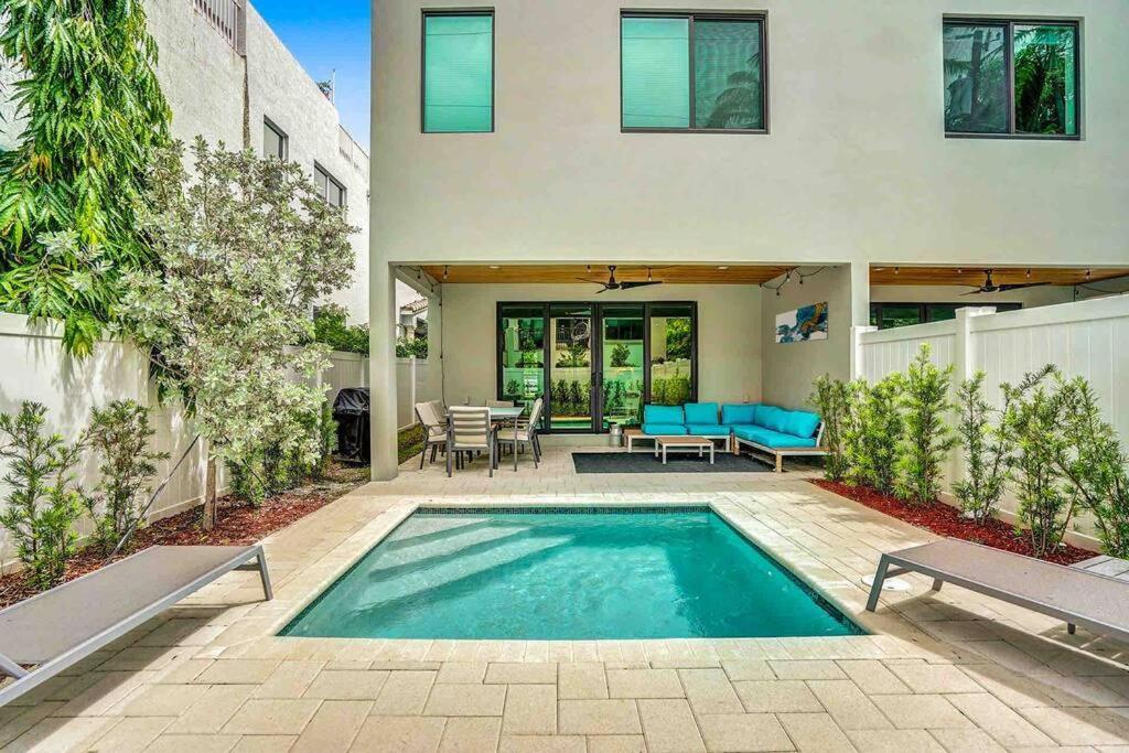 Luxury Paradise Walk To Las Olas -5 Mins To Beach Fort Lauderdale Exterior foto